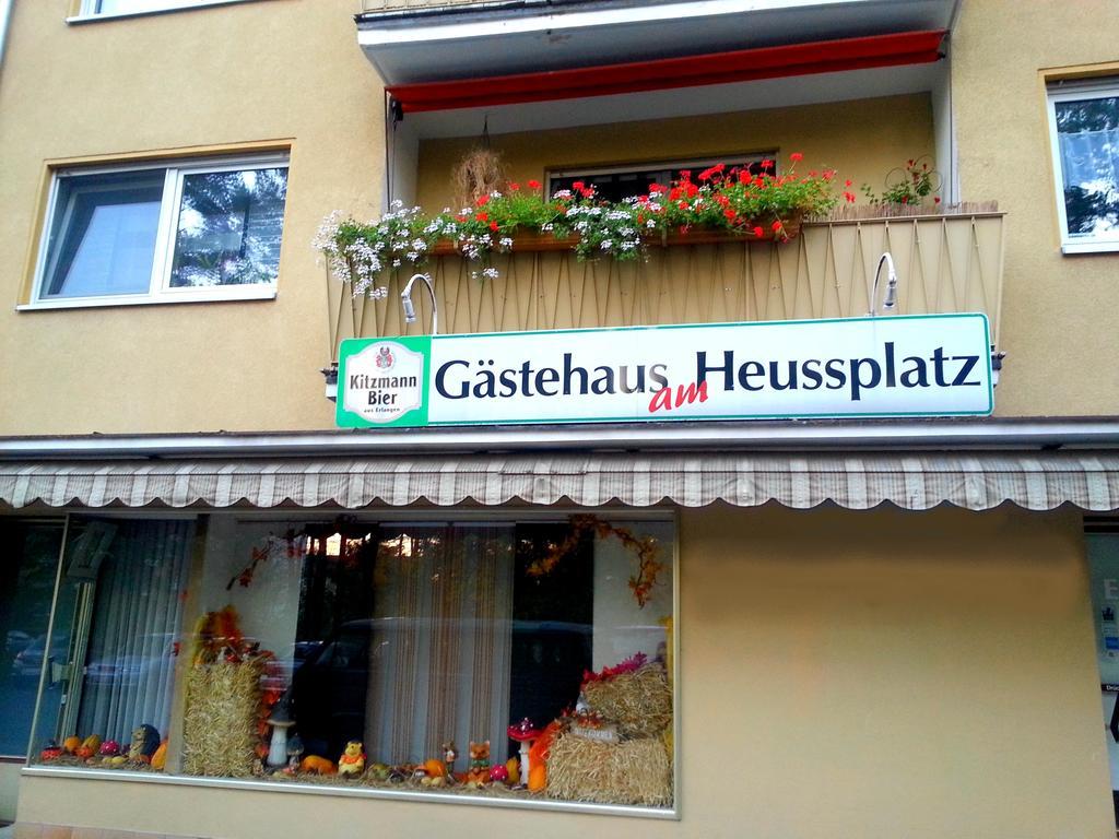 Gaestehaus Am Heuss-Platz Erlangen Dış mekan fotoğraf