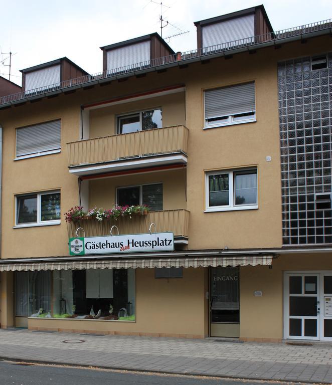 Gaestehaus Am Heuss-Platz Erlangen Dış mekan fotoğraf